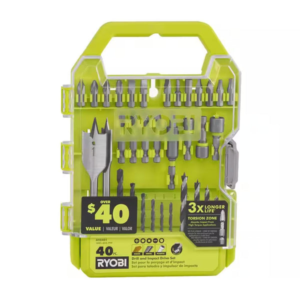 Drill and Impact Drive Kit (40-Piece) - 1461