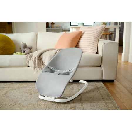 Munchkin  Spring 2-in-1 Infant Bouncer & Rocker, Lightweight with 3 Recline Positions, Unisex - G3 - 797