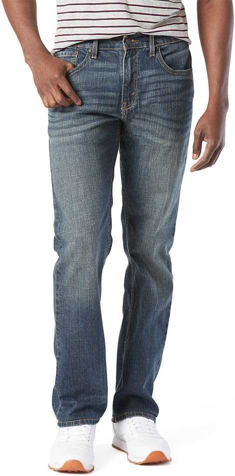 Levi Strauss Signature Gold Men's Relaxed Fit Flex Jean Pants 1371