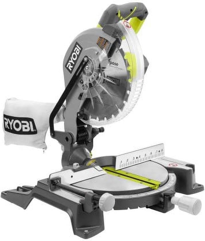 Ryobi 10 in. Compound Miter Saw with10 IN. COMPOUND MITER SAW WITH LED LED 800