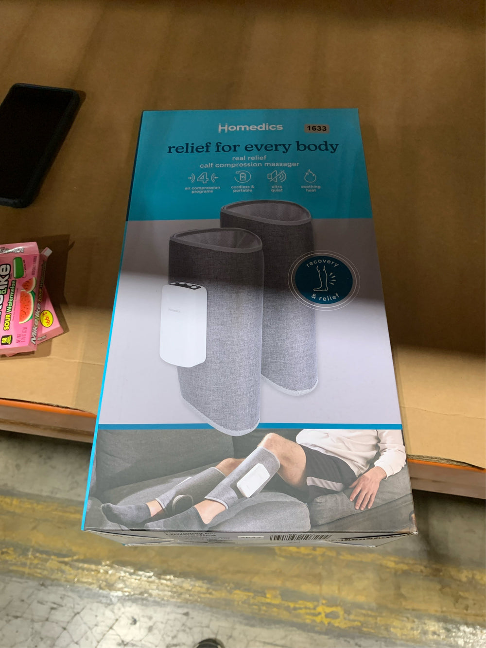 HoMedics Real Relief Calf Compression Massagers - A7-1166 -A7-1167 -A7-1168 -A7-1169 -A7-1170 -J9-1633 -J9-1634 -J9-1635