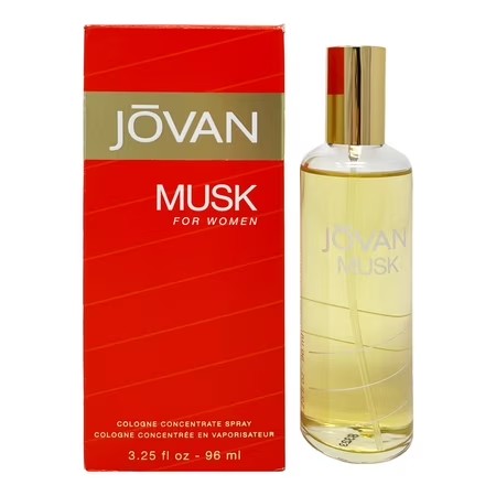 Jovan Musk Eau De Cologne, Perfume for Women, 3.25 oz -F13-0216