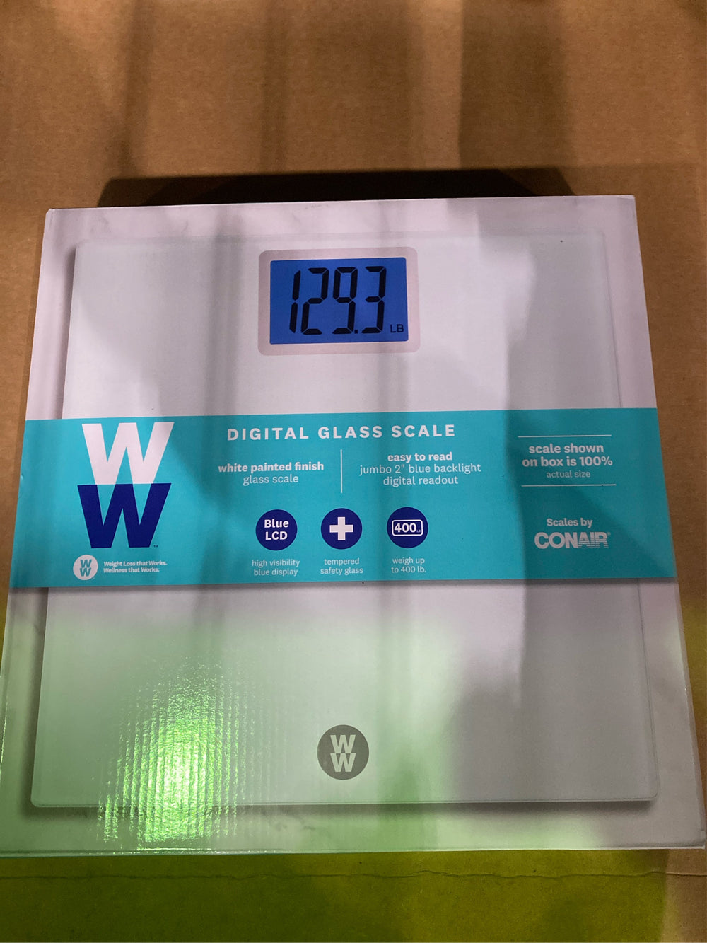 Super Large LCD Display with Backlight White - Weight Watchers - L7 - 223