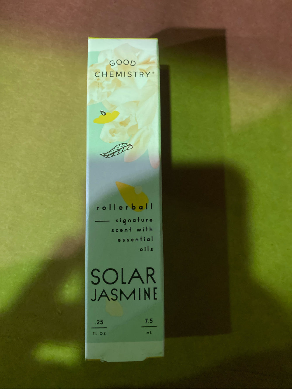 Solar Jasmine by Good Chemistry  Women's Rollerball Perfume - 0.25 fl oz. - K7 - 208
