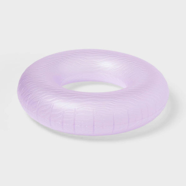 42" Ring Tube Textured Material - Sun Squad  Pink: Inflatable Pool Float - 1693