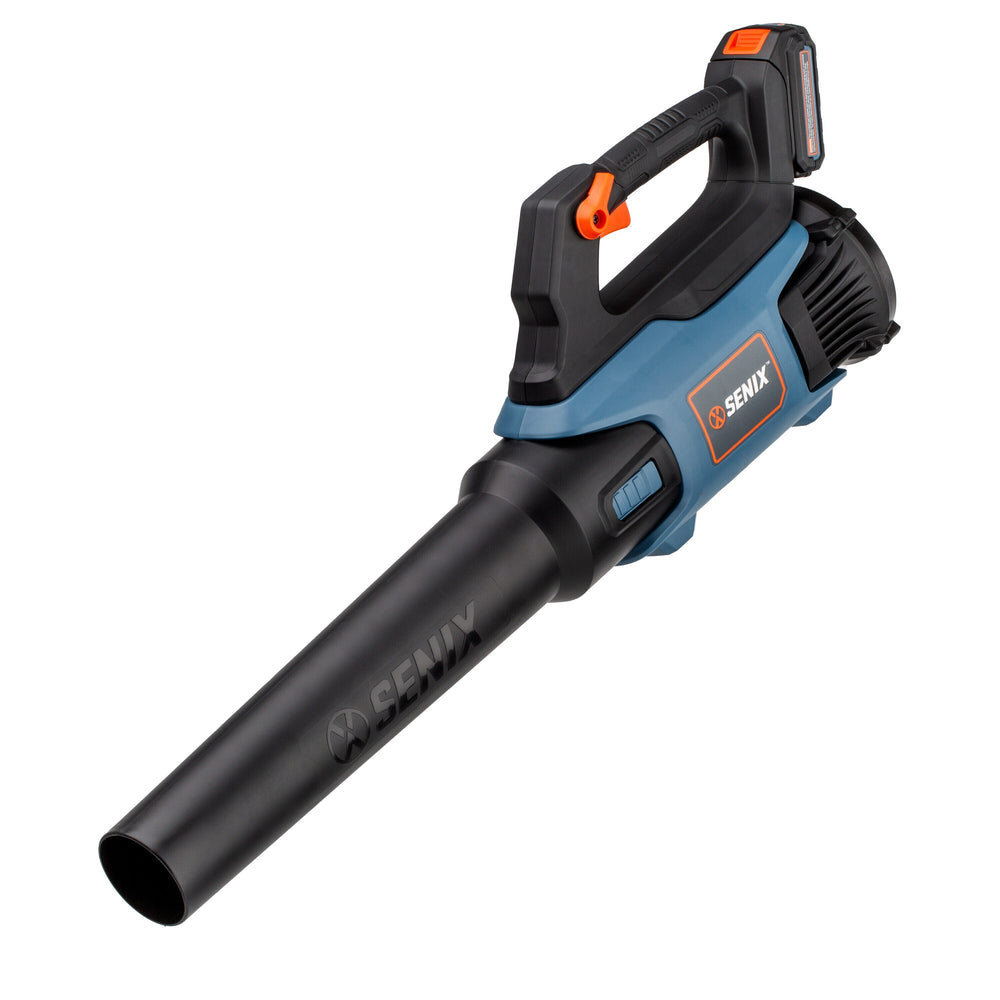 SENIX 20-volt max 450-CFM 100-MPH Battery Handheld Leaf Blower Battery Not Included Charger Not Included 1529