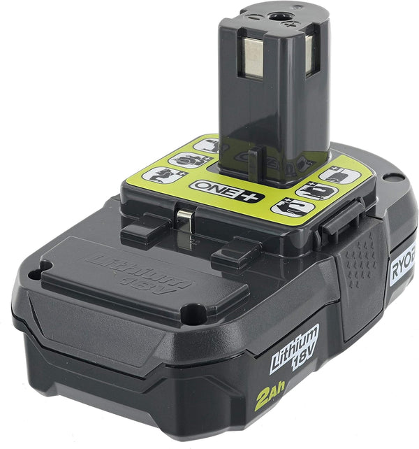 RYOBI P190 2.0 Amp Hour Compact 18V Lithium Ion Battery w/ Cold Weather Performance and (Charger Not Included / Battery Only) - 1444