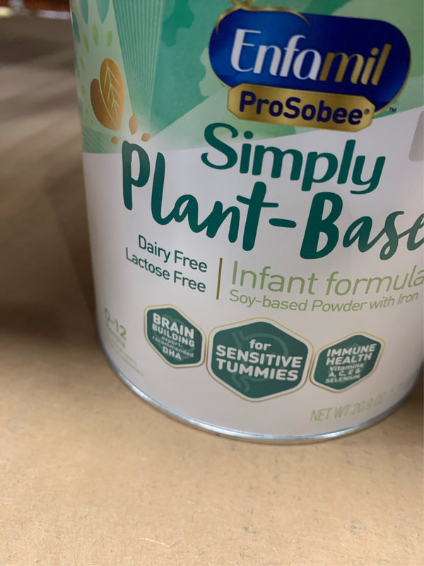 Enfamil Plant-Based Soy Powder Infant Formula - 20.9oz - L6-1524 -K6-1525