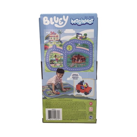 Bluey Imaginmat Playset with Vehicle - J14 - 659