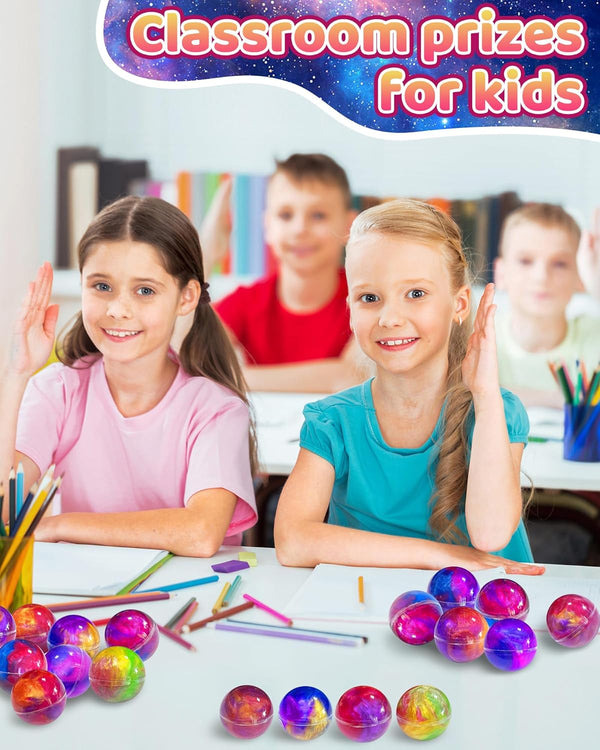 24 Pack Galaxy Slime Party Favors, Non-Sticky, Stress Relief Treasure Box Toys for Classroom Prizes, Easter Basket Stuffers Student Gifts Goodie Bags Egg Fillers for Kids Teens Boys Girls 4-8, 8-1283