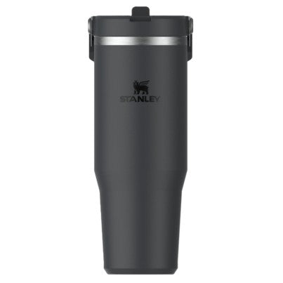 Stanley 30 Oz Stainless Steel Ice Flow Flip Straw Tumbler Black 2.0 978