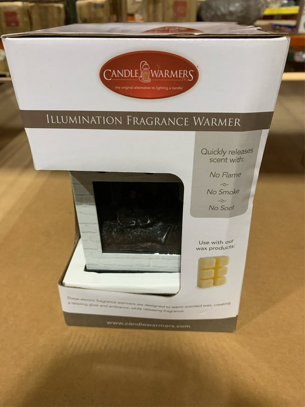 Holiday Fireplace Illumination Fragrance Warmer -F10-0138