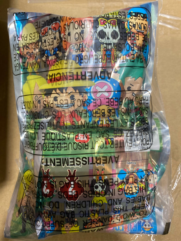 (Lot of 4) Sanji One Piece Monogram 3D Figural Foam Bag Clip in Blind Bag Series 1 - B9 - 568