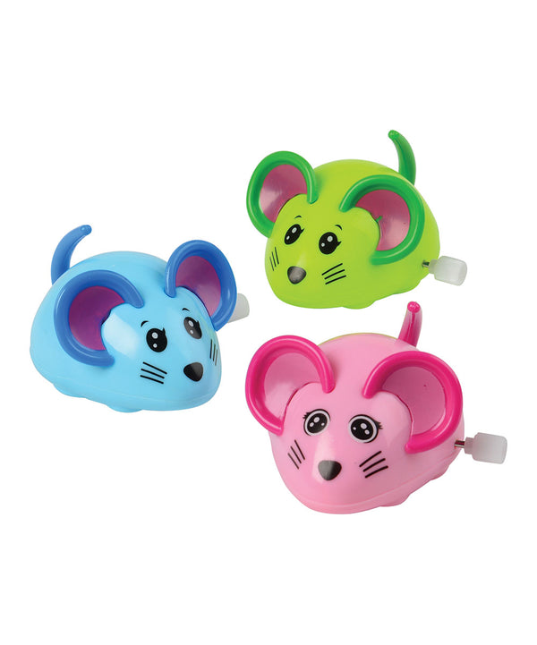 (Price/Dozen)U.S. Toy 4524A Wind up Mice - B2 - 1334