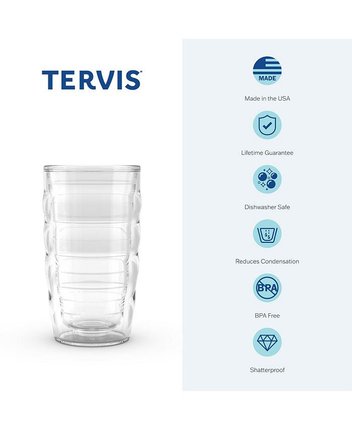 Tervis Tumbler Tervis Ice Popsicle Collection Made in USA Double Walled Insulated Tumbler Travel Cup Keeps Drinks Cold & Hot, 10oz Wavy, Watermelon Pop - Multi - 10.00 oz - L9 - 484