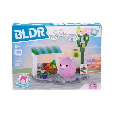 Squishmallows Patty s Farmers Market Building Set - 136pc - B6 - 1122