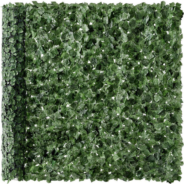 96 in. x 72 in. Artificial Faux Ivy Arrangement Hedge Privacy Fence for Garden, Yard M140