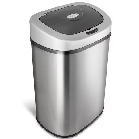 Nine Stars 21.1 Gallon Trash Can, Motion Sensor Touchless Kitchen Trash Can, Stainless Steel - M11 - 703