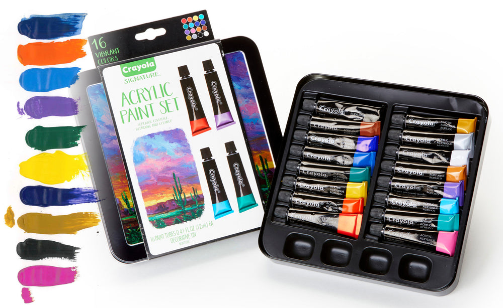 Signature Acrylic Paint Set, 16 Count - 402