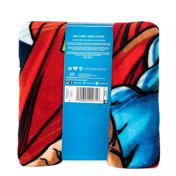 Superman Hero Burst Silk Touch Throw - G10 - 173