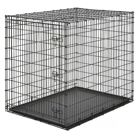 MidWest Homes For Pets XX-Large Single Door Metal Wire Dog Crate, 54" - B1 - 428