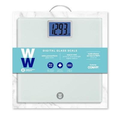 Super Large LCD Display with Backlight White - Weight Watchers - C2 - 1317