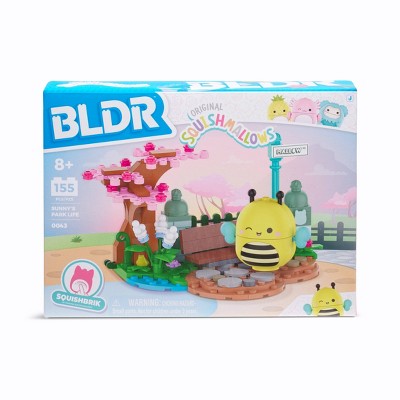 Squishmallows Sunny's Park Life Building Set - 155pc: BLDR, Enhances Fine Motor Skills, Plastic - K1 - 1409