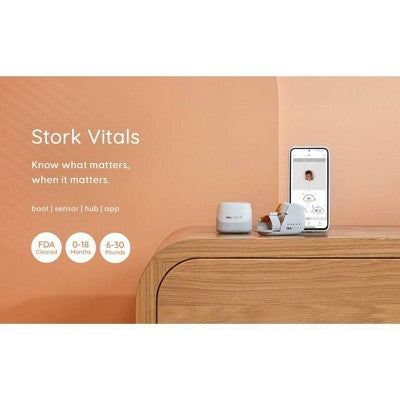 Masimo Stork  Vitals FDA Cleared Smart Home Baby Monitoring System - G5 - 865