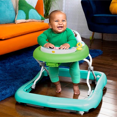 Bright Starts Tiny Trek 2-in-1 Baby Activity Walker - Jungle Vines 1518