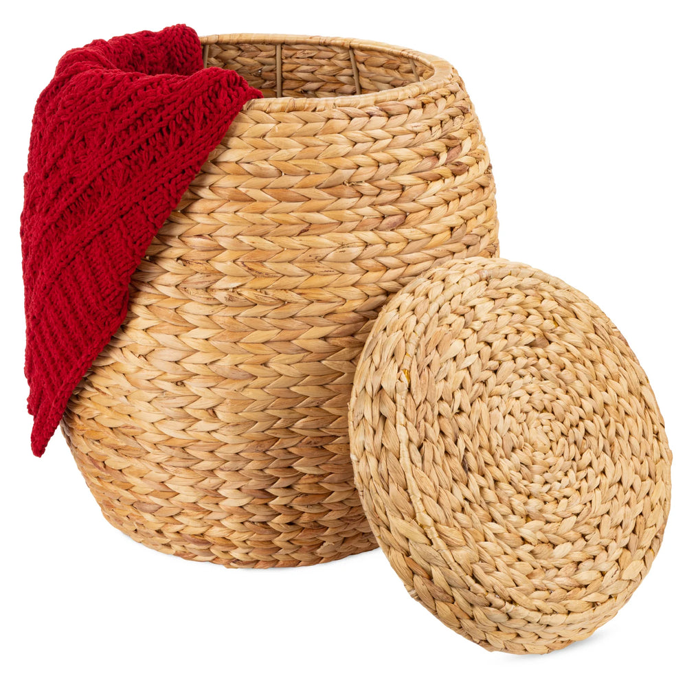 Multipurpose Hyacinth Storage Tote Basket - D21