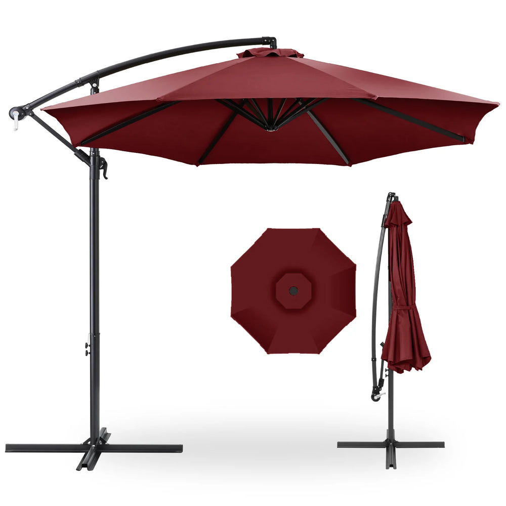 Offset Hanging Patio Umbrella - 10ft - D49