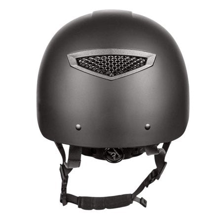 Jpc Equestrian Tough Adjustable Unisex Sport Helmet, ABS EPS Steel Black, 1 lb - J11 - 615