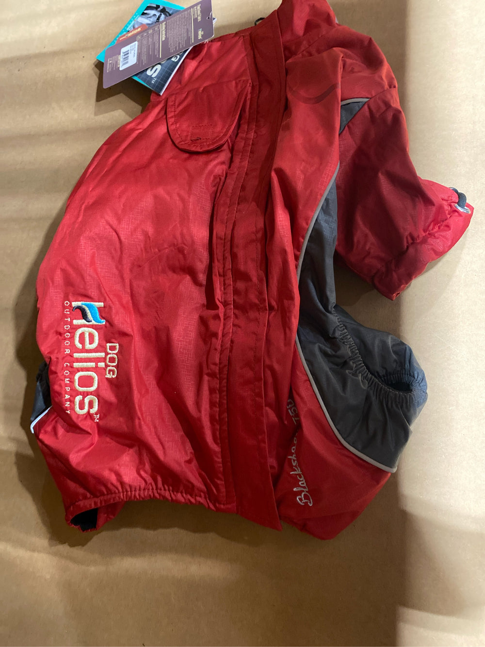 Dog Helios Blizzard Full-Bodied Adjustable and 3M Reflective Jacket for Dogs - Cola Red - Medium - L14 - 637