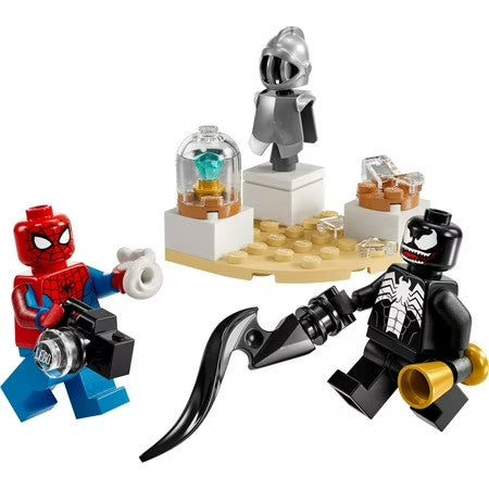 LEGO Marvel Venom's Museum Robbery - Super Hero Building Set for Kids - Includes Spider-Man and Venom Minifigures - G12 - 276