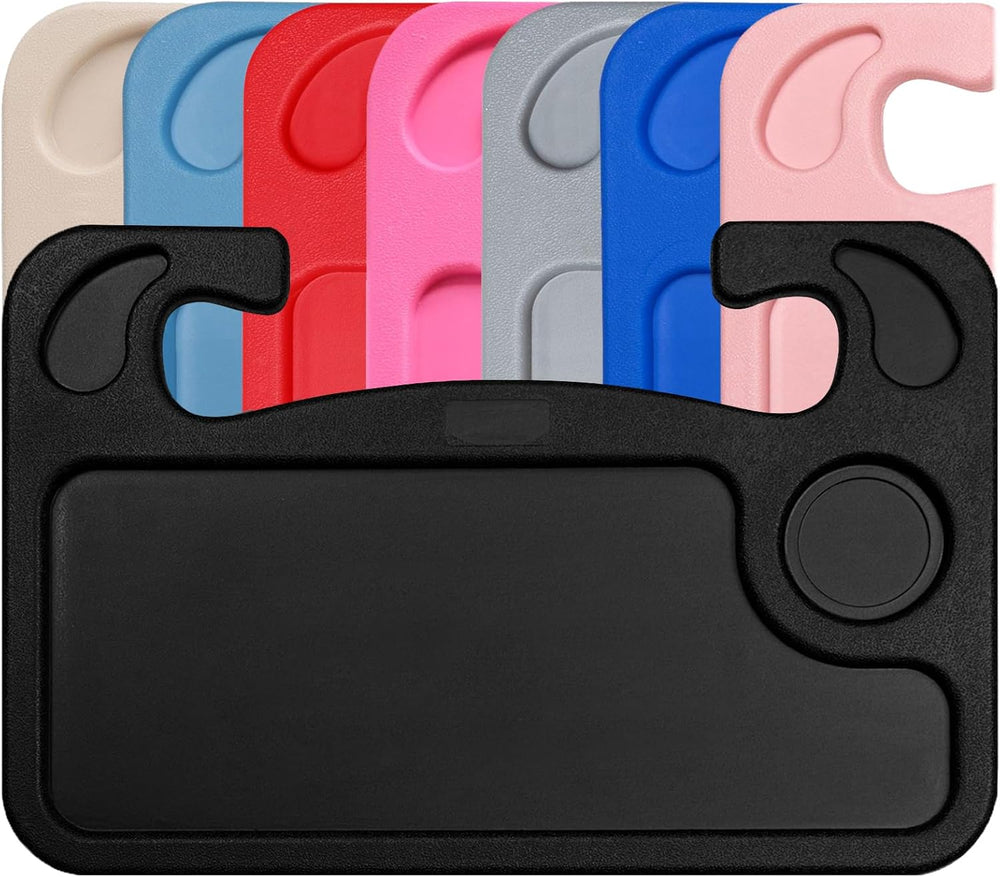 Steering Wheel Desk Tray for Eating, Laptops - Hooks Onto Most Vehicle Steering Wheels, Road Trip Accessory, Car Table -F5-1712 -F5-1713