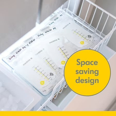 (Lot of 2) Medela Breast Milk Storage Bags, 6oz/180ml, Clear with Measurements, 68060, 25 Count - G13 - 1195