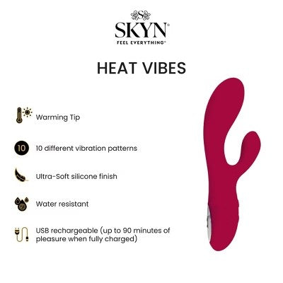 SKYN HeatVibes Heated Personal Massager - C7 - 384