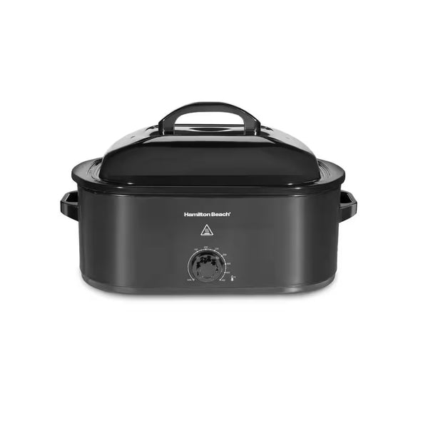 20 qt. Black Roaster Oven
