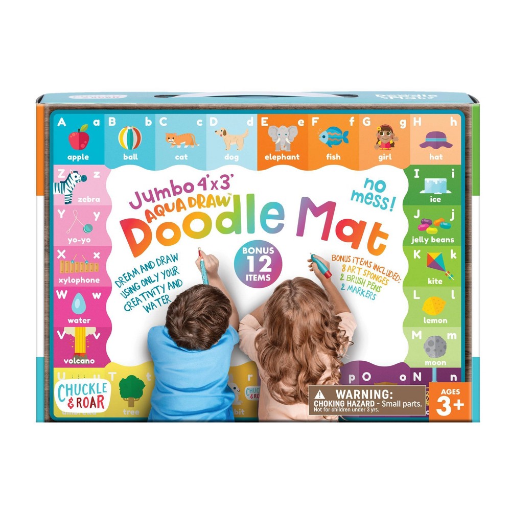 Chuckle & Roar - Doodle Mat - Water Color Fun - Mess Free Arts and Crafts - Great for Toddlers - 430