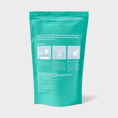 Epsom Salt - Peppermint Scent - 2lb - up&up  -F10-1869 -F10-1870