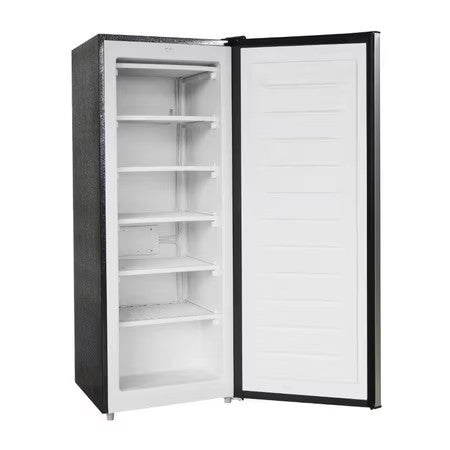 UNTESTED - Frigidaire 6.5 Cu. ft. Upright Freezer, EFRF698, Platinum