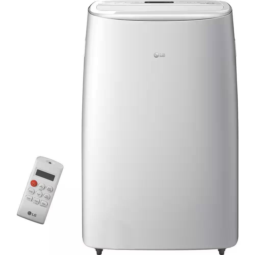 14,000 BTU (10,000 BTU, DOE) Portable Air Conditioner, Dual Inverter, Quiet, Energy Eff, Wi-Fi with LCD Remote in White 474