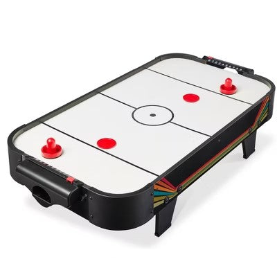 40in Air Hockey Arcade Table w/ 100V Motor, Electric Fan, 2 Strikers, 2 Pucks - Arcade 1666