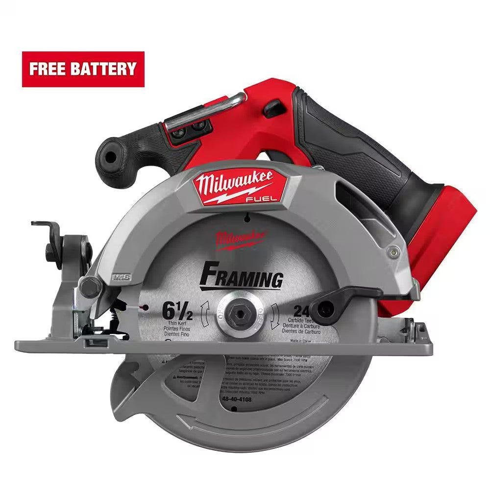 M18 FUEL 18V Lithium-Ion Brushless Cordless 6-1/2 in. Circular Saw (Tool-Only) - 1436