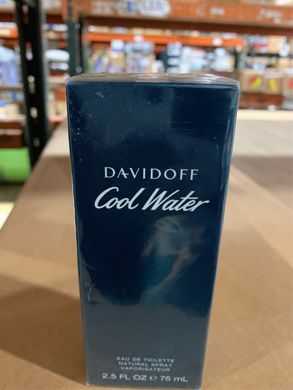 Cool Water By Davidoff Men Edt Spray 2.5 Oz -F13-0214
