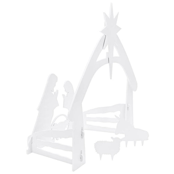 4 ft. Outdoor Nativity Set - H3 - 1606