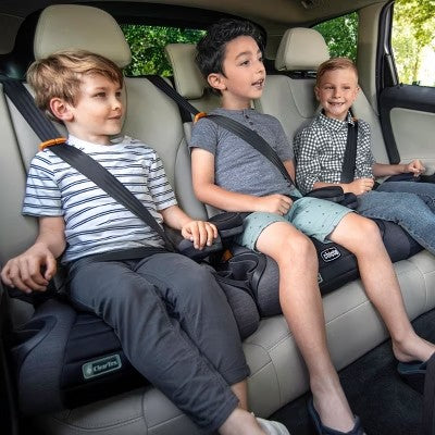Chicco GoFit Cleartex Backless Booster Car Seat - Shadow 1996
