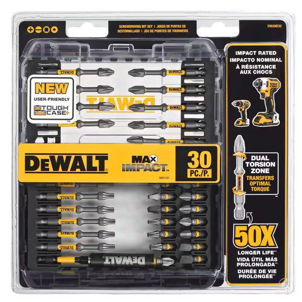MAX IMPACT Screwdriving Set (30-Piece) - C3 - 324