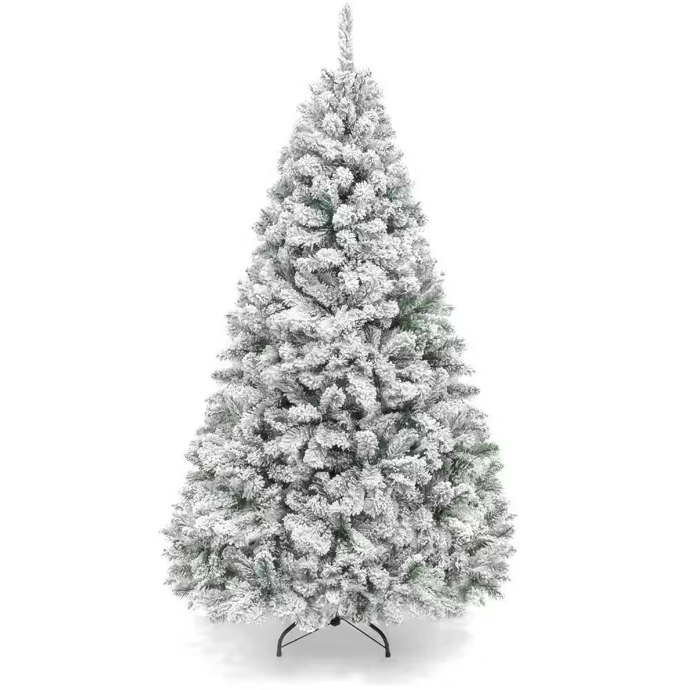 6 ft. Flocked Artificial Christmas Tree M117