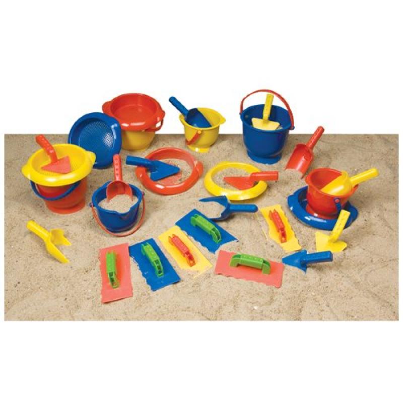 Constructive Playthings Indestructible Sand Castle Play Set 30 Pcs. - B3 - 1342
